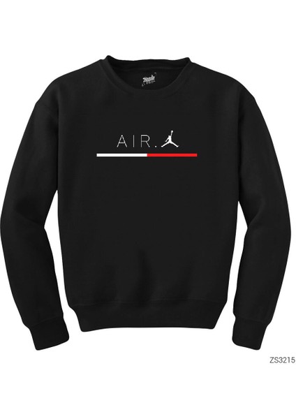 Air Jordan Line Siyah Sweatshirt
