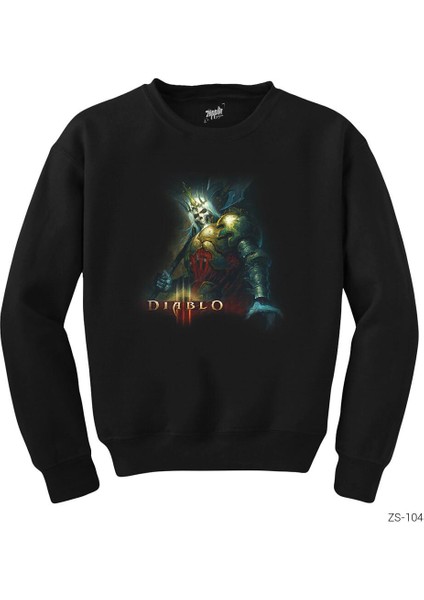 Diablo Siyah Sweatshirt