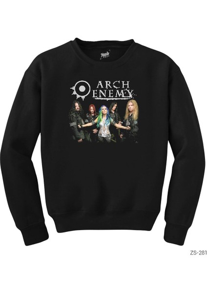 Arch Enemy Group Siyah Sweatshirt