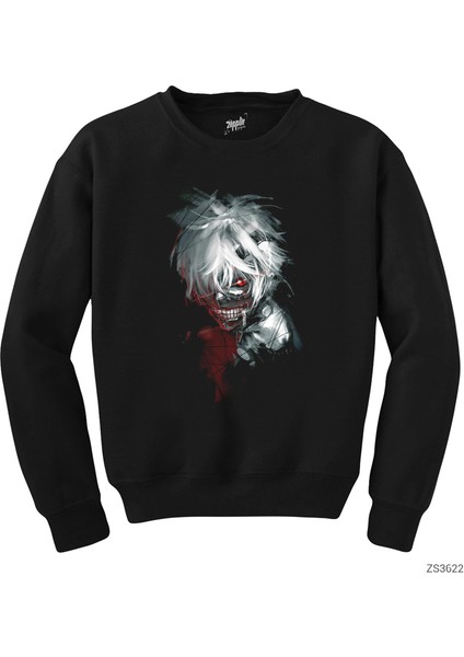 Tokyo Ghoul Siyah Sweatshirt