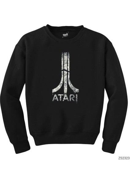 Atari Splash Siyah Sweatshirt