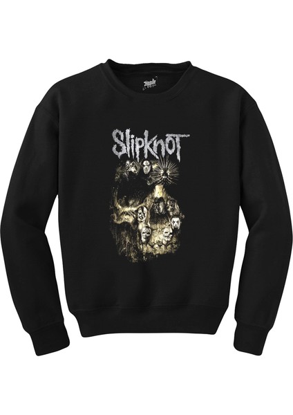 Slipknot Evil Siyah Sweatshirt