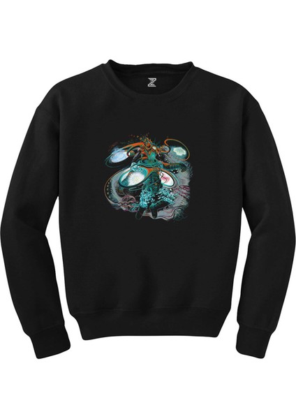 Coheed And Cambria The Afterman Ascension Siyah Sweatshirt