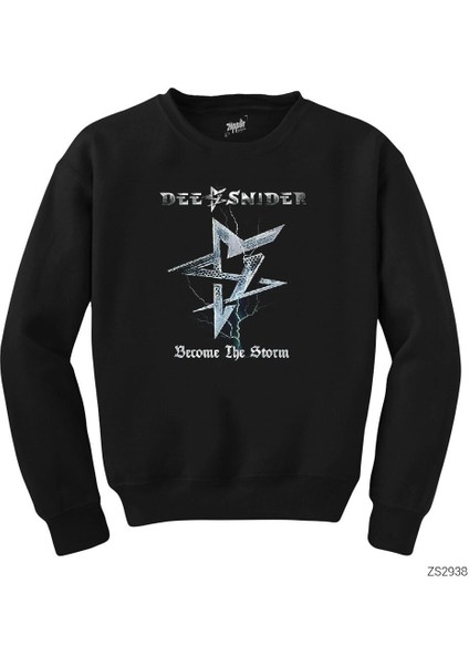 Dee Snider Siyah Sweatshirt