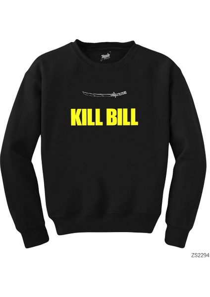Kill Bill Siyah Sweatshirt