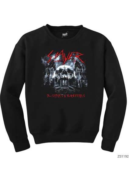 Slayer B Sides Siyah Sweatshirt