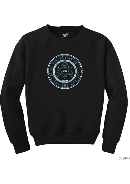 Dark The Beginning Siyah Sweatshirt