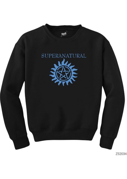 Supernatura Tirantes Siyah Sweatshirt