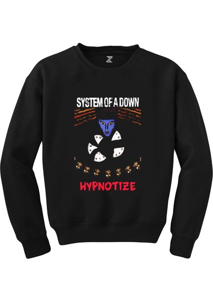 System Of A Down Hypnotize Siyah Sweatshirt