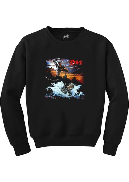 Dio Holy Diver Freedom Siyah Sweatshirt