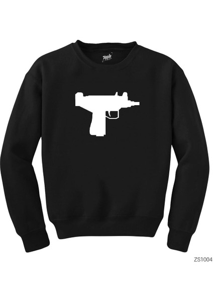 Uzi Siyah Sweatshirt