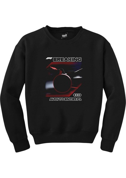 F1 Breaking Siyah Sweatshirt