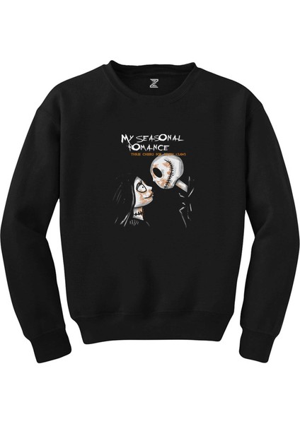 My Chemical Romance Three Cheers Grafiti Siyah Sweatshirt