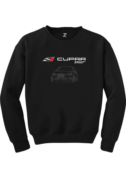 Seat Leon Cupra ER007 Siyah Sweatshirt