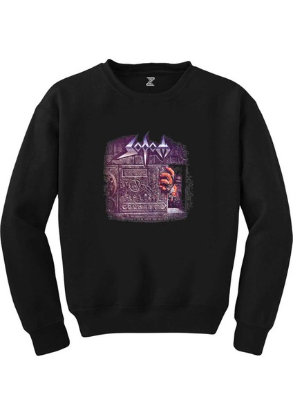 Sodom Better Off Dead Siyah Sweatshirt