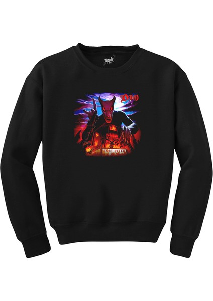 Dio Holy Diver Live Siyah Sweatshirt