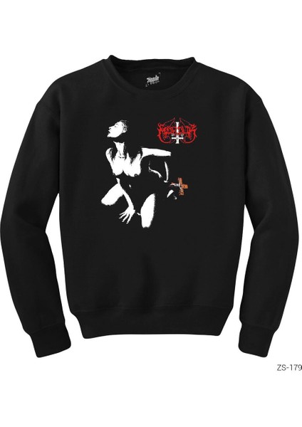 Marduk Siyah Sweatshirt