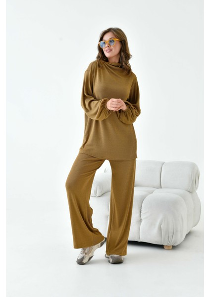 Kadın Dokuma İkili Takım Camel 30971 modelleri