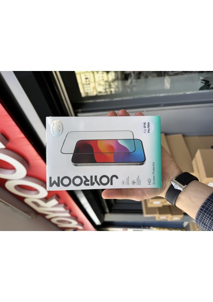 iPhone 16 Pro Max (6.9) Hd Kırılmaz Cam Tam Kaplayan Ekran Koruyucu