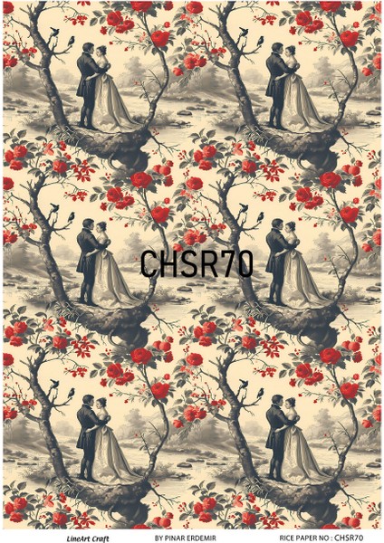 Pirinç Dekopaj Kağıdı 29X42CM NO:CHSR70