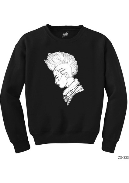 Ekko Siyah Sweatshirt