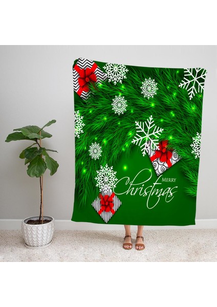 Modern Desenli Polar Tv Battaniyesi 92010