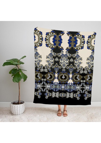 Modern Desenli Polar Tv Battaniyesi 91942