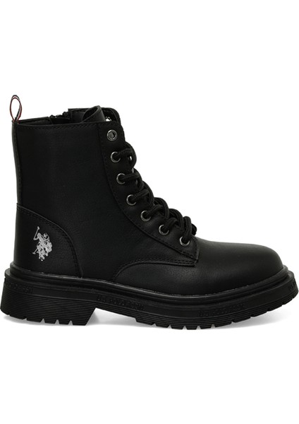 U.S. Polo Assn.  Trena 4pr Siyah Kız Çocuk Biker Bot