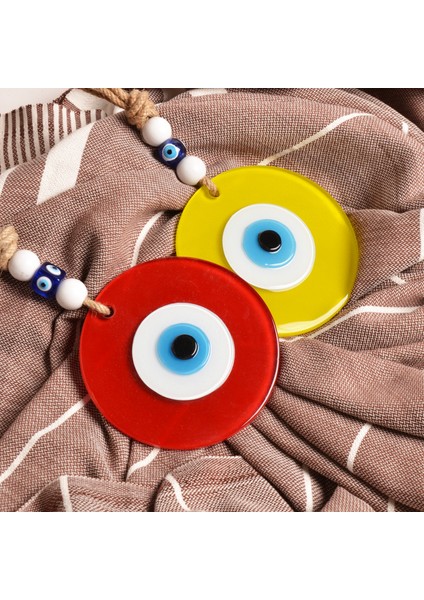 Nazar Boncuğu Sarı-Lacivert (Fb) - Sarı-Kırmızı (Gs) 3 Lü Set fırsatları