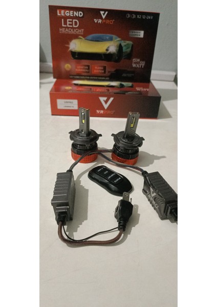 H4-Kumandalı Zenon LEGEND-50W/75W/100W-ÇAKARMOD Kumandalı Xenon 6000K Beyaz Işık LED Zenon 20.000LÜMEN Garantili Ürün 12-24V fiyatları