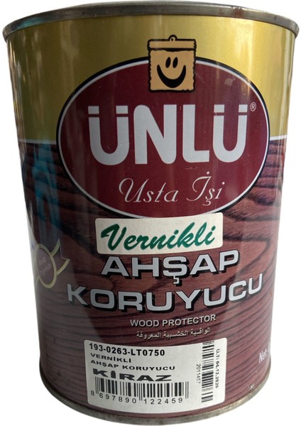 Vernikli Ahşap Koruyucu Pinoteks Kiraz 1kg