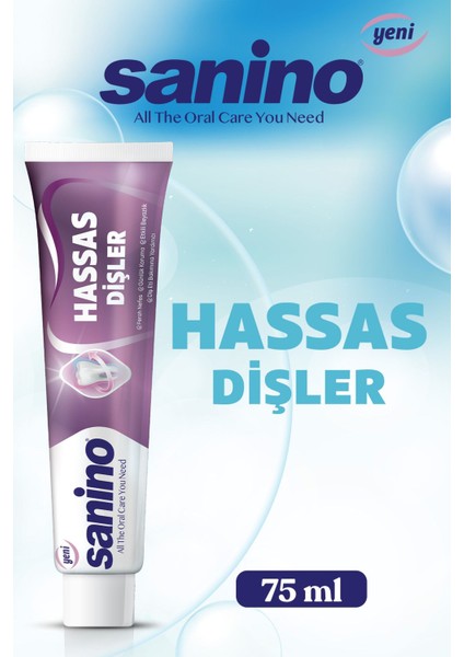 Hassas Dişler Diş Macunu 75 ml x 6 adet