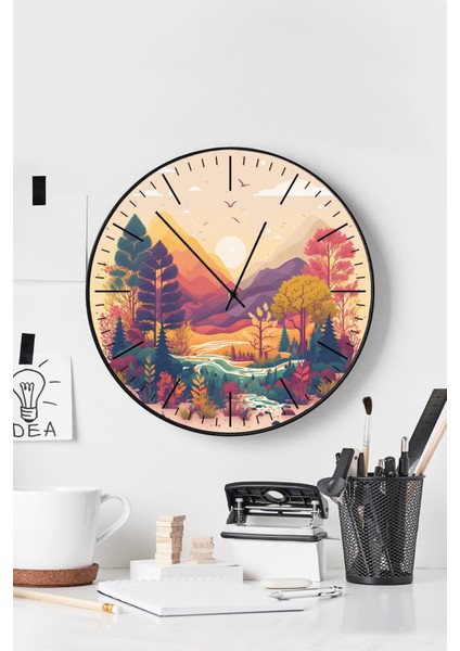 Dekoratif Duvar Saati 112326