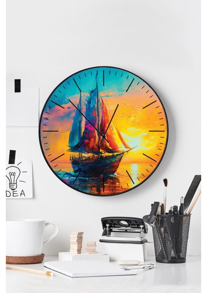 Dekoratif Duvar Saati 112356