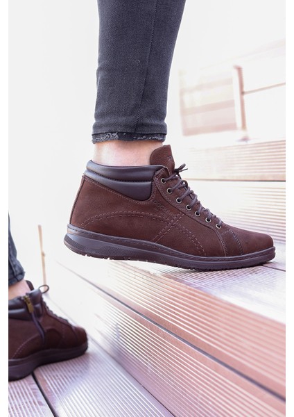 088 Hakiki Deri Fermuarlı Kısa Erkek Bot fiyatları