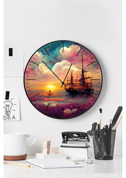 Dekoratif Duvar Saati 112357