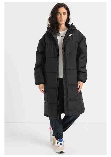 therma-Fit Classic Kadın Siyah Günlük Stil Mont FB7675-010