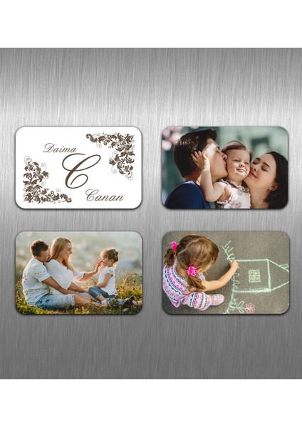 Kişiye Özel Fotoğraflı Magnet Seti 83607
