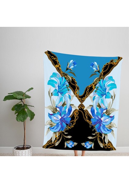 Modern Desenli Polar Tv Battaniyesi 92934