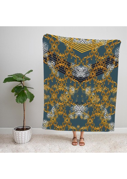 Modern Desenli Polar Tv Battaniyesi 92120