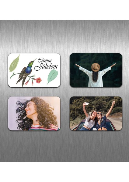 Kişiye Özel Fotoğraflı Magnet Seti 83610