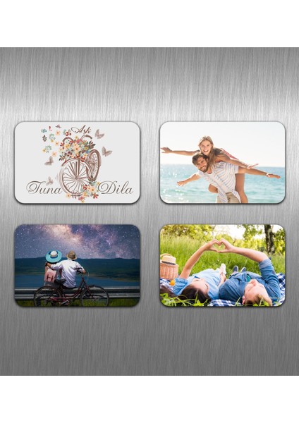 Kişiye Özel Fotoğraflı Magnet Seti 83609