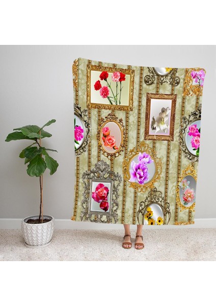 Modern Desenli Polar Tv Battaniyesi 92126