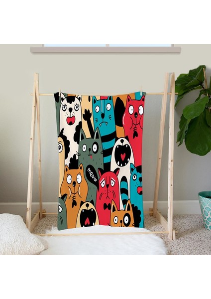Şirin Tasarımlarıyla Polar Bebek Battaniyesi 92786