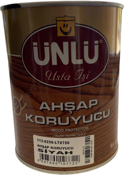 Ahşap Koruyucu Pinoteks Siyah 1kg