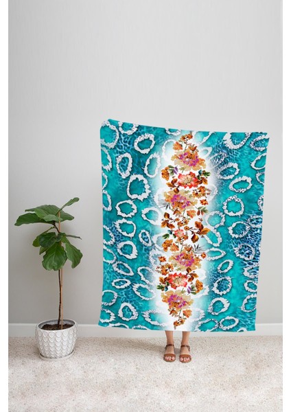 Modern Desenli Polar Tv Battaniyesi 90534