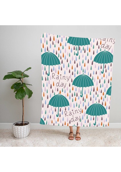 Modern Desenli Polar Tv Battaniyesi 90503