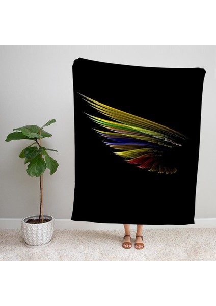 Modern Desenli Polar Tv Battaniyesi 91970