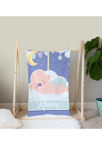 Kişiye Özel Polar Bebek Battaniyesi 90285