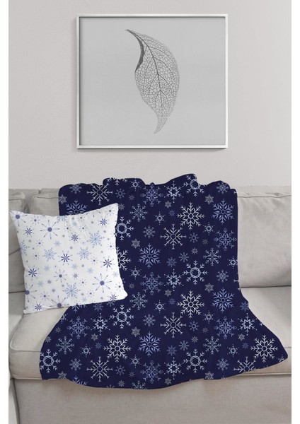 Yeni Yıla Özel Battaniye ve Yastık & Kırlent Seti 106419